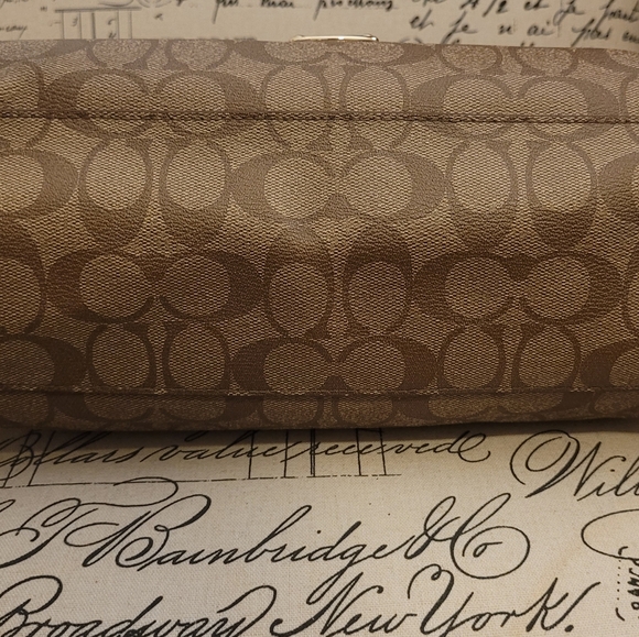 Coach Celeste Convertible Hobo In Signature Coated Canvas - Picture 10 of 16